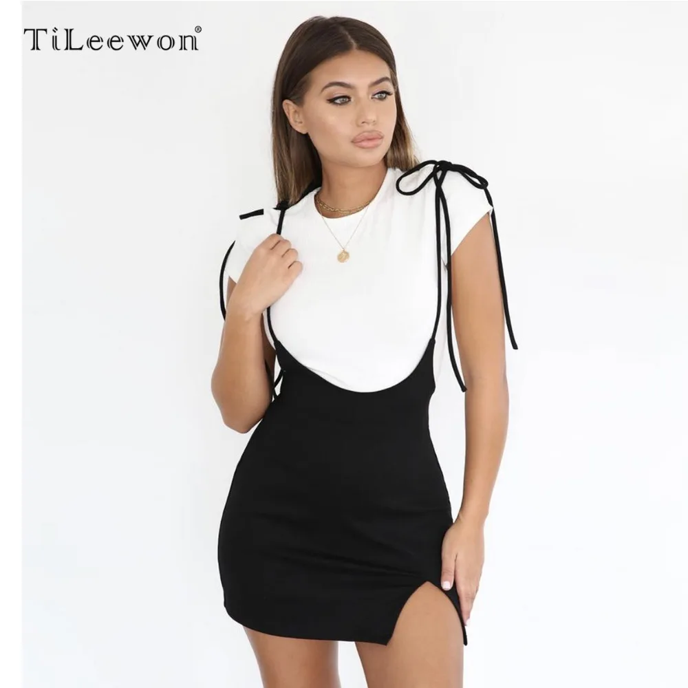 

2019 Winter Autumn New Women Sexy Casual Bandage Hollow Out Sling Adjustable Shoulder Strap Wrapped Hips Dress Vestido Bodycon
