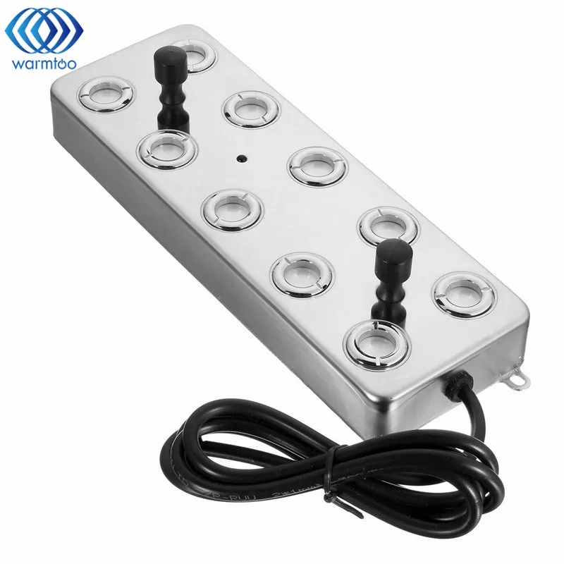 

2018 Newest 3500- 5000ML/H UMM-10 10 Head Ultrasonic Mist Maker Fogger Humidifier Greenhouse Aeromist Hydroponics