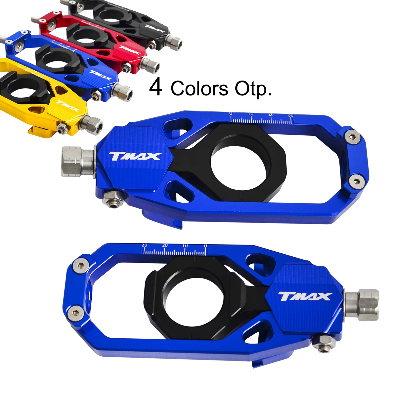 

NICECNC Motorcycle CNC Rear Axle Chain Adjuster Tensioners For Yamaha T-Max Tmax T Max 530 2012 2013 2014 2015 2016