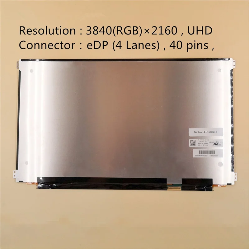 Матрица IPS для ноутбука 15 6 светодиодный дисплей ЖК-экран Dell Precision M4800 D/PN T41VN 3840X2160 UHD