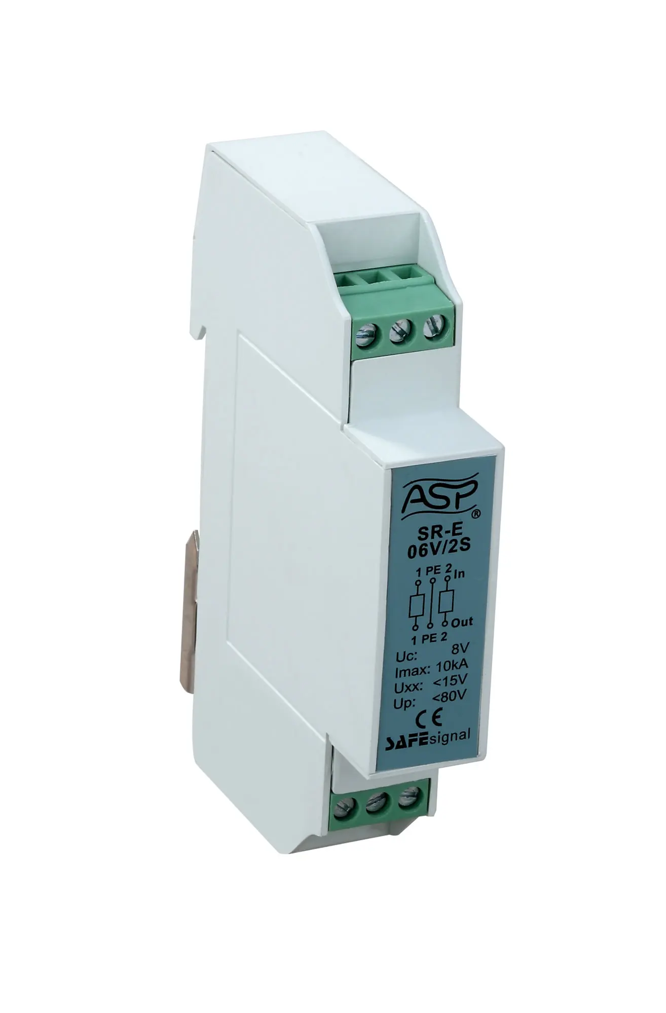 

RS485 Signal Lightning Protector 24V Control Signal Arrester SR-E06V/2S SR-E24V/2S