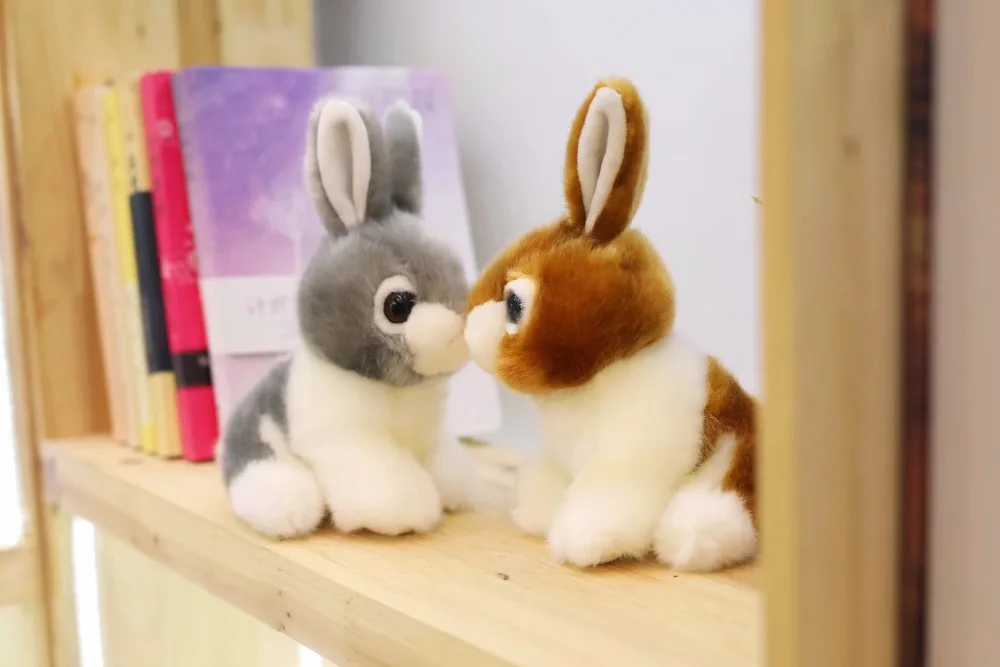 1 шт. 20 см Моделирование Kawaii кролика плюшевые игрушки мягкие милые игрушки животных для детей на день рождения и Рождественский подарок