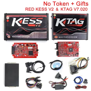 

VSTM KUnlimited Token EU Red KESS V2 V5.017 OBD2 Tuning Kit KESS 5.017 Online Red KTAG V7.020 K-TAG 7.020 ECU Programming