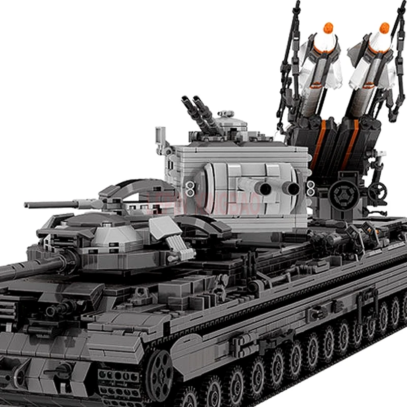 Набор с резервуаром для KV 2 XingBao 06006 творческие военные наборы MOC Обучающие блоки