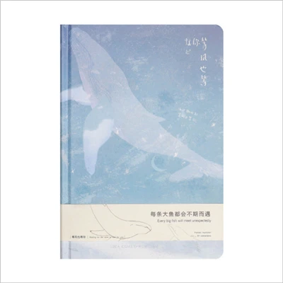 1 шт. корейский стиль свежий блокнот полноцветная иллюстрация страницы блокнот А5 твердый переплет дневник ручная книга цветная книга ing book - Цвет: 3