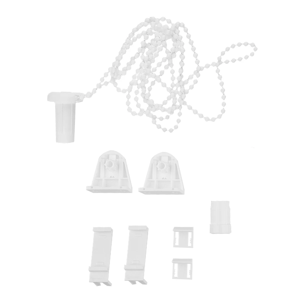 High Quality Plastic Roller Blind Accessories with 33.46' Long Bead Chain Home Decor Curtain Decorative Accessories 17mm Tube