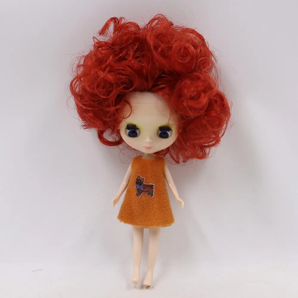 Petite Blythe Doll with Ginger Hair, Open/Close Eyes & Bendable Body 1