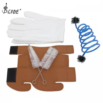 

SLADE Trumpet Gloves Cleaning Protective Cover Case 3 in 1 Trumpet Accessory Kit Woodwind Instruments Parts & Accessories
