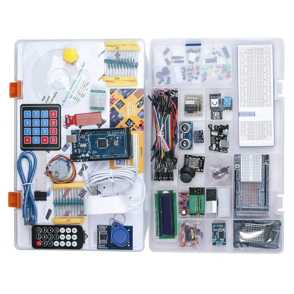 Эмулятор LCD1602 полный стартовый комплект с руководством совместим Arduino UNO r3|Детали
