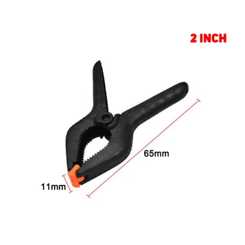 

1pcs Woodworking Spring Clamp A-shape Plastic Wood Clips Hardware Woodworking Tools 2Inch 4Inch Optional F5