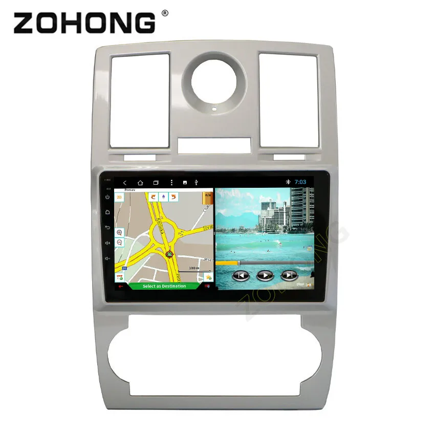 Flash Deal 2.5D 9inch PIP Octa 8 Core 2G+32Gb Car Multimedia Player for Chrysler 300C autoradio CAR DVD Radio stereo GPS Navigation WIFI BT 1