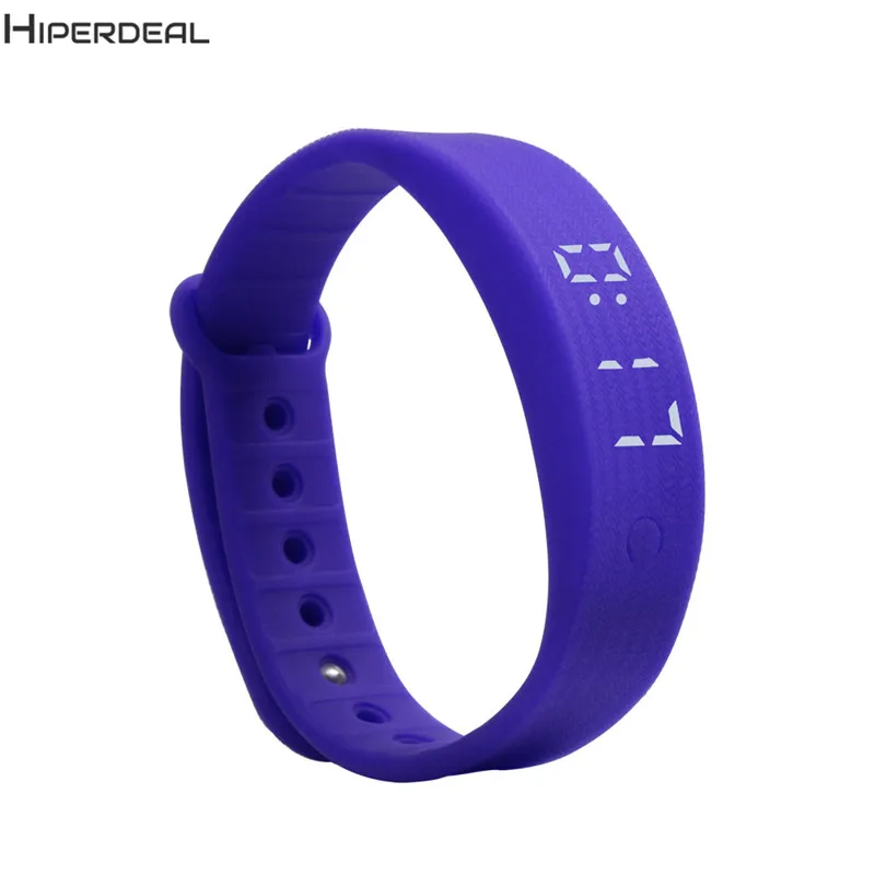 HIPERDEAL Bluetooth 3D светодиодный смарт-часы браслет шагомер калорий дисплей времени для смартфонов для Android SE27a
