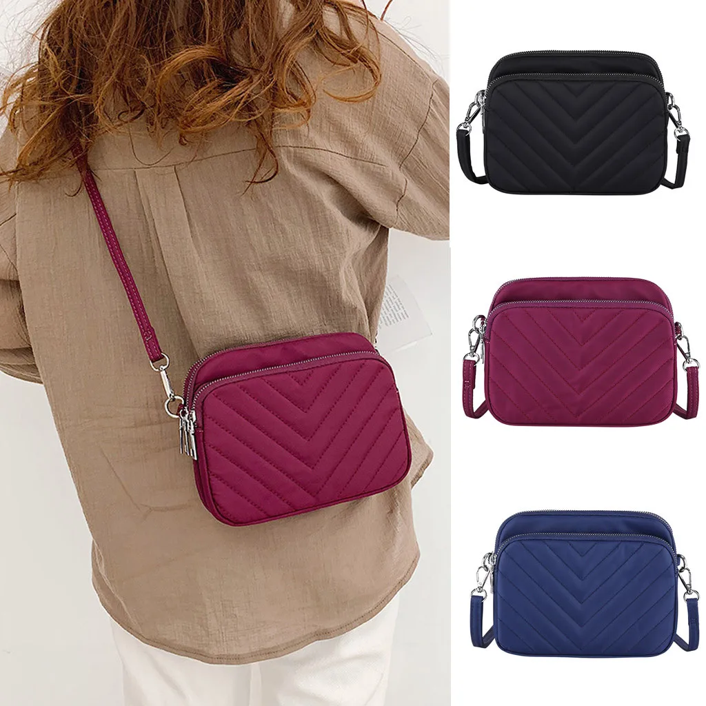 

Fashion Ladies Nylon Shoulder Bag Large Capacity Mummy Bag Messenger Bag #T08