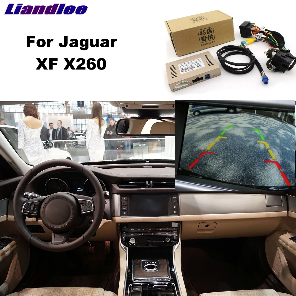 Liandlee парковочный интерфейс Комплект парковочных камер для Jaguar XF X260 Улучшенный