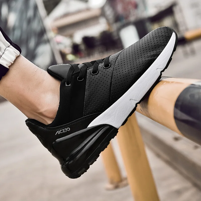 

Men Sport Shoes 2019 Brand Running Shoes Breathable Zapatillas Hombre Deportiva 270 High Quality Men Footwear Trainer Sneakers