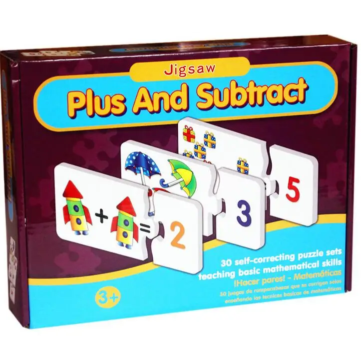 

plus and subtract Board Game Toy for Kid study the mathematics Math Puzzle