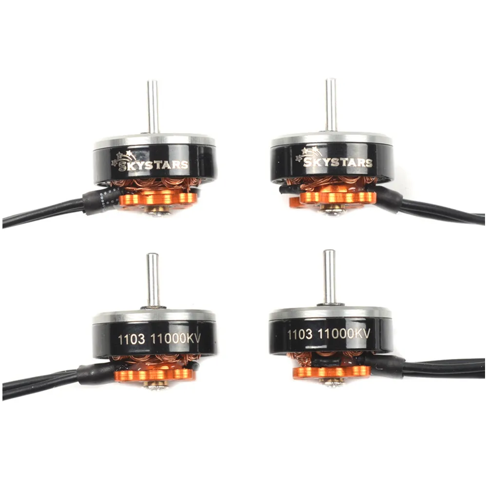 

4PCS Skystars 1103 11000KV 8000KV 1~3S Race Edition Brushless Motor For RC FPV Racing Drone Quadcopter BetaFPV Frame Kit