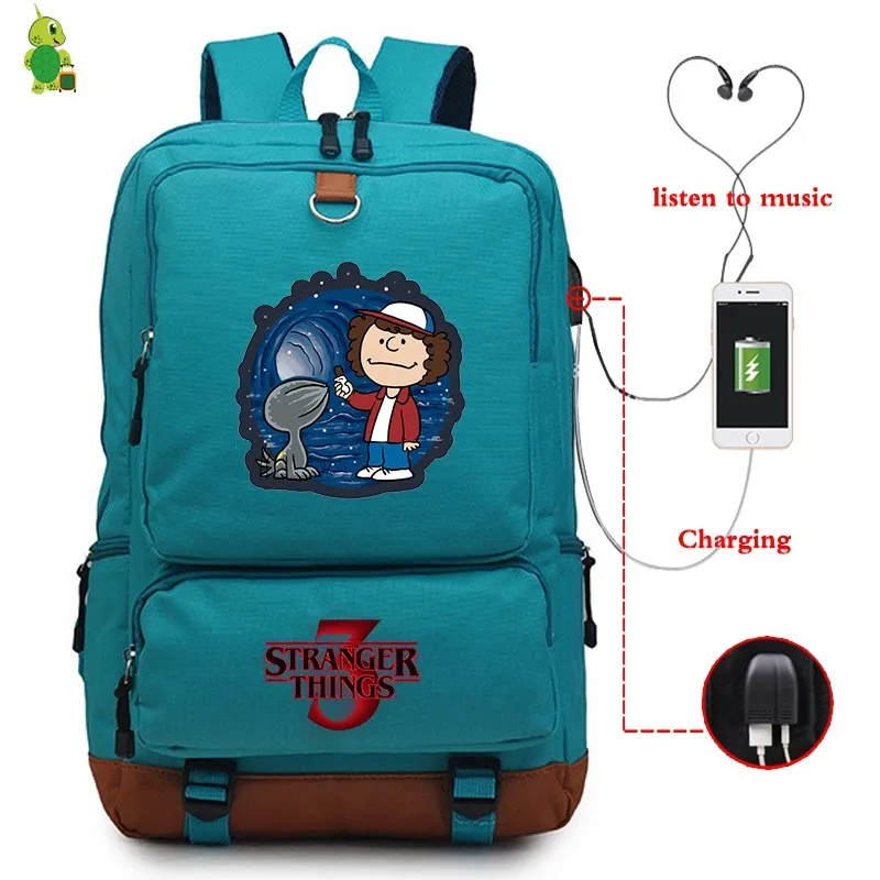 Mochila странные вещи рюкзаки мужские женские рюкзак USB зарядка путешествия ноутбук рюкзак большие школьные сумки для подростков мальчиков девочек
