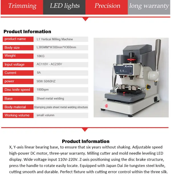 newest-jingji-l1-vertical-operation-key-cutting-machine-pic-3