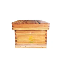 Пчелиный Дип воск Стандартный пихта в улей вареная улей плоская коробка закрыть улей Пчеловодство специальный инструмент полный набор