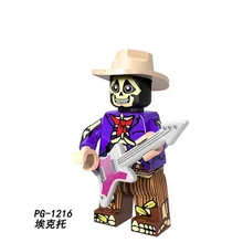 PG1216 День мертвых Коко фильм строительные блоки Ector De La Curs Супер Герои мини куклы рождественские игрушки хобби