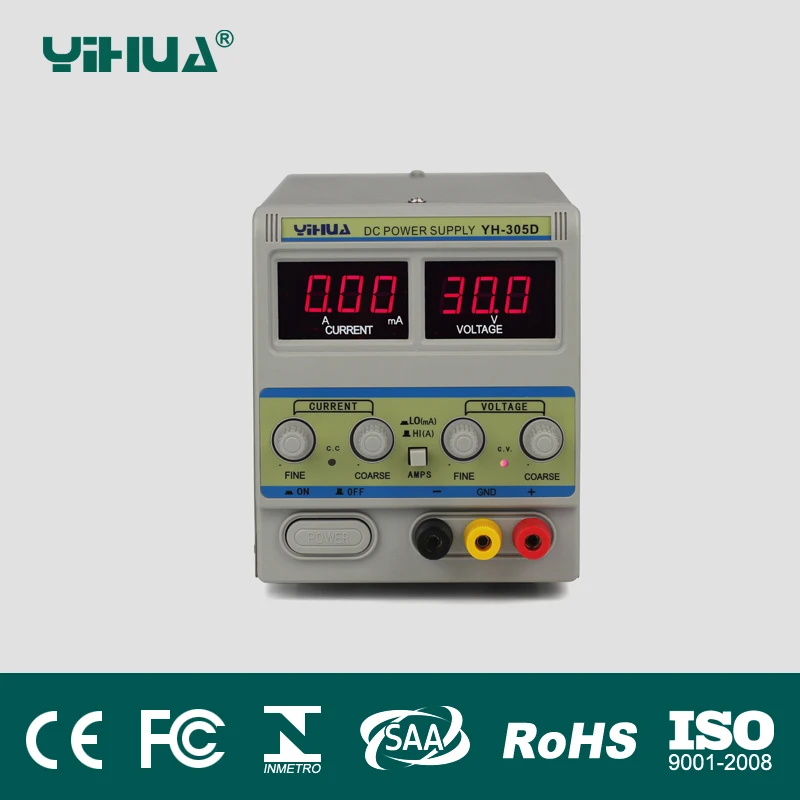 110V 220V EU US PLUG 30V 5A Adjustable DC Power Supply LED Display font b Mobile