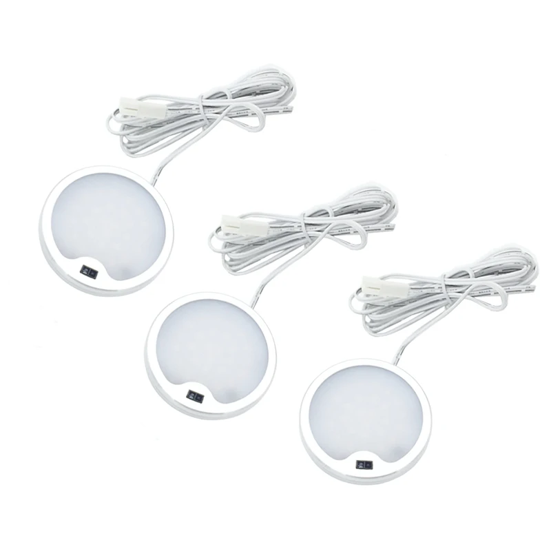 3pcs Motion Detector Lamp Ceiling IR Sensor Switch 12V LED Kitchen