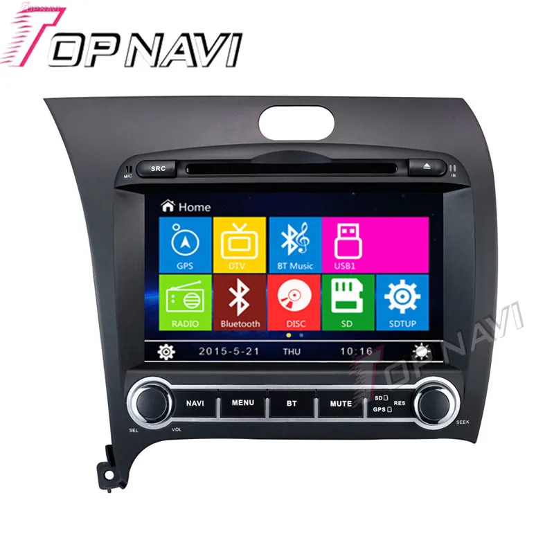 Discount Topnavi 8" Car DVD GPS For KIA K3/Cerato/Forte 2013- Car Radio Multimedia Audio Stereo In Dash,Wince System 10