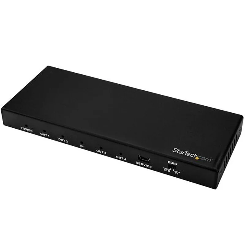

StarTech.com ST124HD20, HDMI, 1280 x 720 (HD 720),1920 x 1080 (HD 1080),1920 x 1200 (WUXGA),2560 x 1600 (WQXGA),3840 x 2160, 384