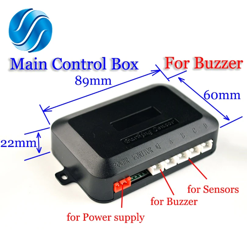 SINOVCLE комплект автомобильных датчиков парковки зуммер 4 датчика s с сверлом отверстие пилы 22 мм реверсивный радар звуковой сигнал индикатор системы 8 цветов