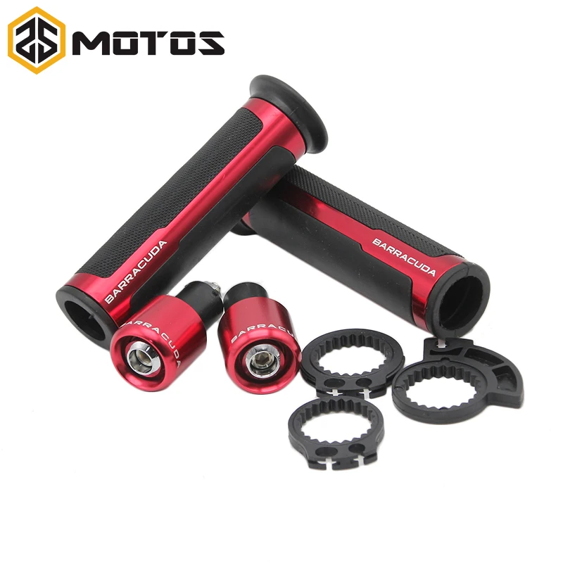ZS MOTOS 12 color BARRACUDA 7 8 22MM Universal Street Racing CNC aluminum Motorcycle Handle bar