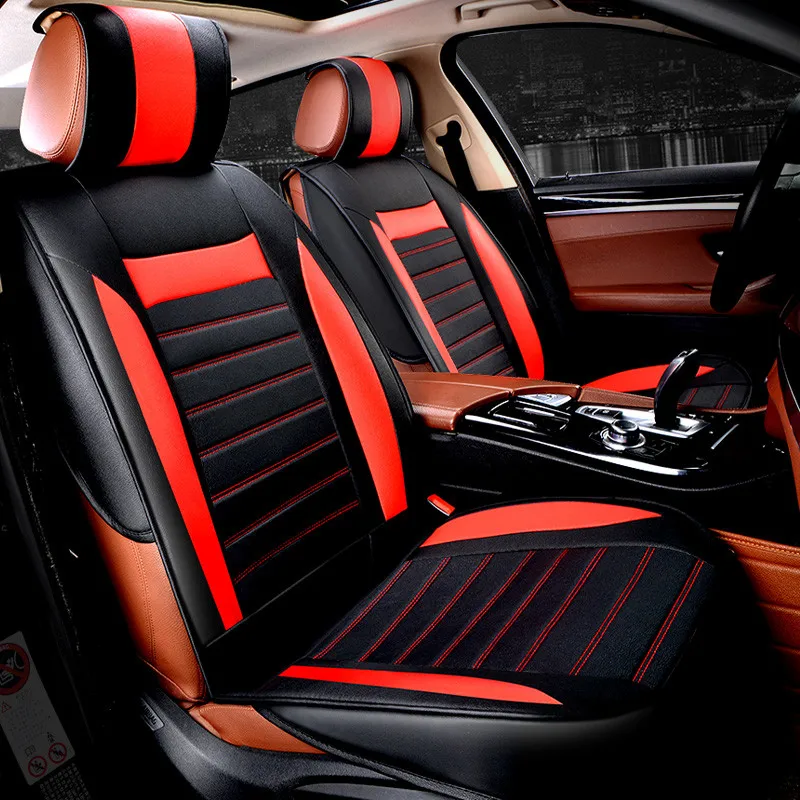 Senior Leather Car Seat Cover grasp everu small detall with good