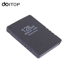 DOITOP новейшая карта памяти 128 МБ сохранение данных игры высокая скорость и эффективный модуль карты памяти для sony PS2 Playstation 2 A3