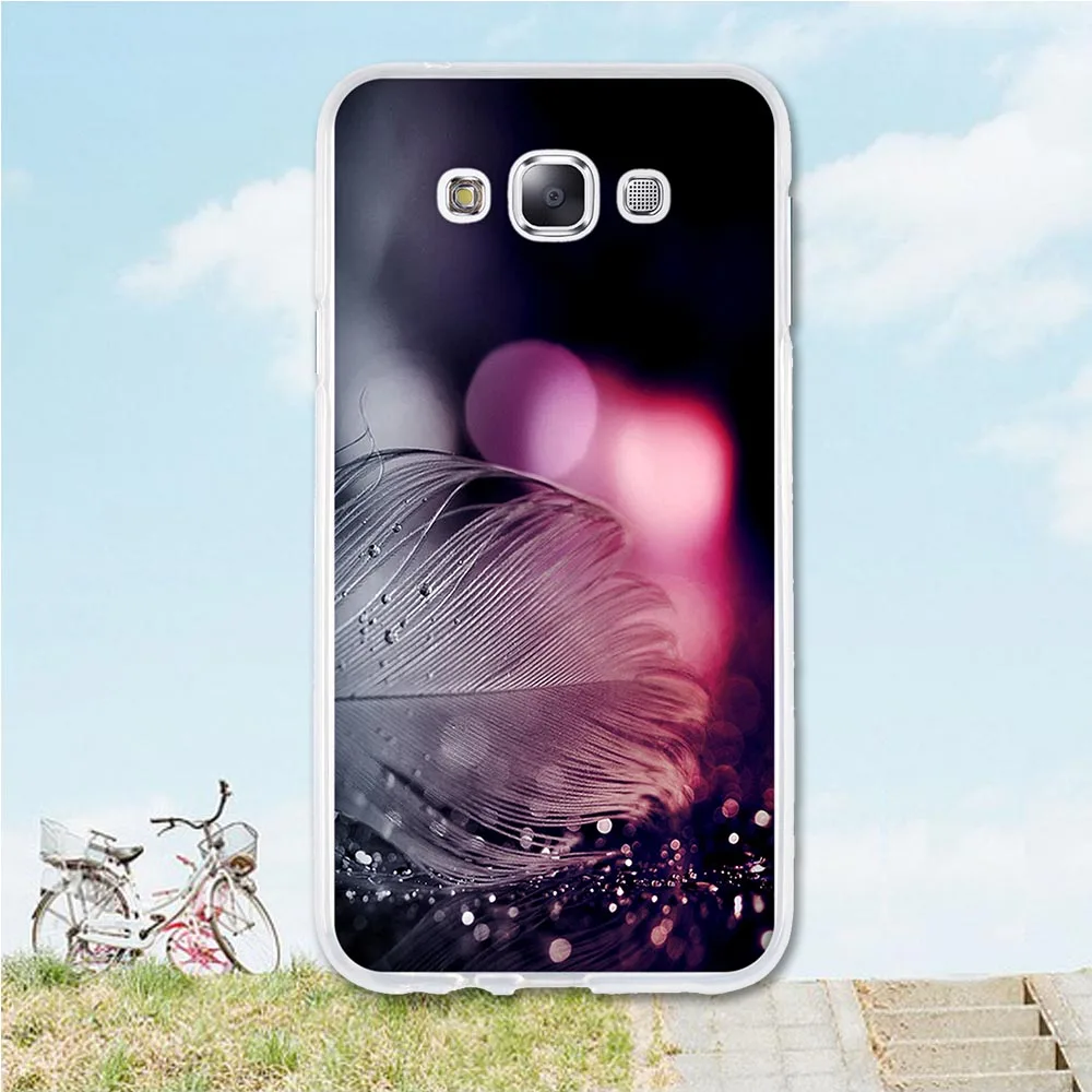 Чехол для телефона Samsung Galaxy E7 Fundas E7000 E7009 E700F E700H/DD E700H/DS E700M цветочный чехол с