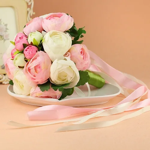 

Bride Bouquet For Wedding Bridal Blue Flowers Accesories Bride Wedding Bouquets Bridesmaid Accessories Yellow Flowers Pink Girls