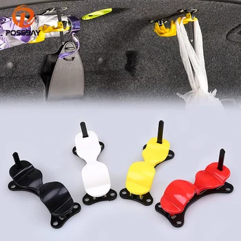 

POSSBAY Yellow/Red/Black/White Car Trunk Umbrella Fixed Frame Folder Hook Multi-function Car Hook Interior Mounted Bracket