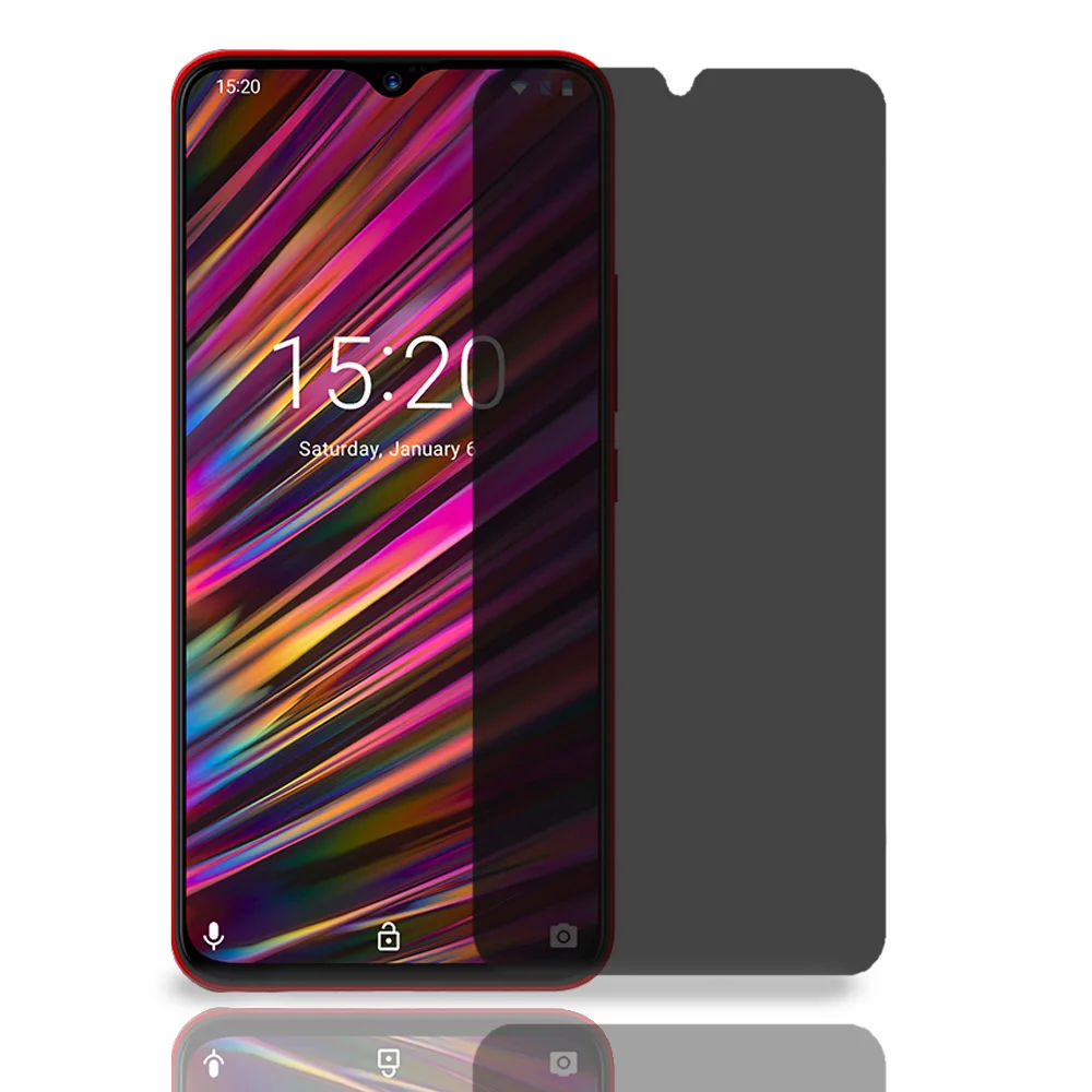 

9H 2.5D For UMIDIGI F1 Privacy Screen Protector Tempered Glass For UMIDIGI F1 Anti Peeping Protective film Anti Spy glass