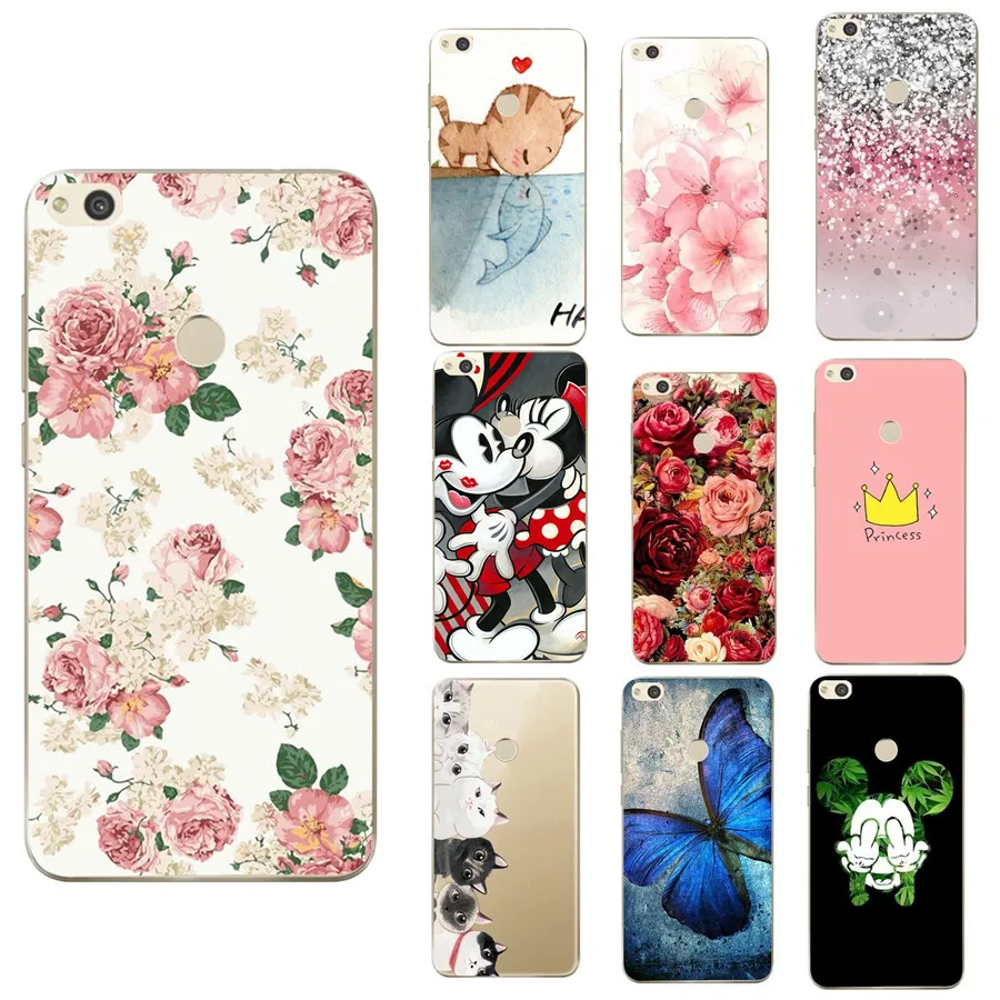 Чехол для Huawei P8 Lite Ascend lite мягкий силиконовый чехол из ТПУ телефона 2017 P9 Y5 ii Y3 2015