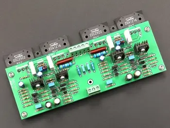 

ZEROZONE Assembeld Dougls circuit 2SC2922/A1216 Stereo amp board 30-120W*2 L5-29