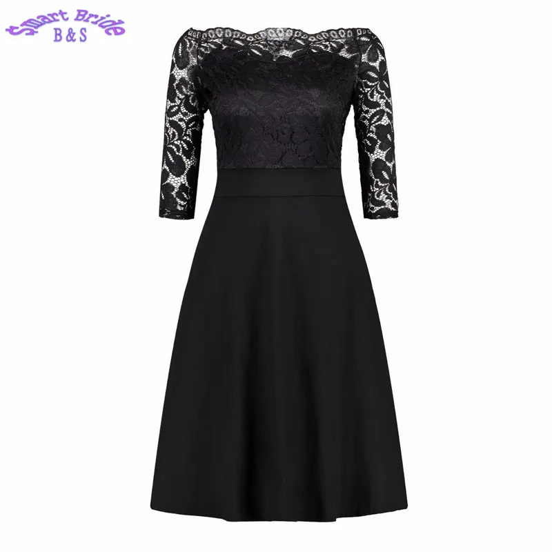 Short Cocktail Dresses Navy Blue Burgundy Satin Lace Formal Party Skirts Cocktail Gowns Vintage Prom Dress Custom Made CD05