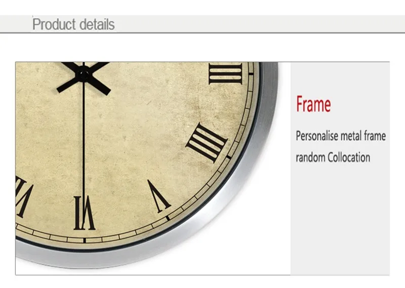 Металлические настенные часы римские цифры бесшумные современные большие декоративные часы Relogio De Parede классические геометрические товары для дома QQN236
