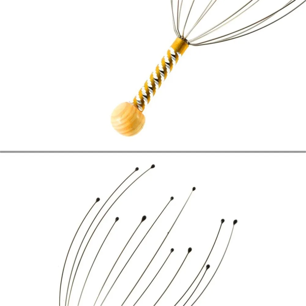 Многофункциональный антистрессовый Массажер для волос и кожи головы, массажер для тела, для снятия оплаченного стресса, инструмент для расслабления мышц, для дома и офиса