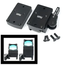 CQC тактический страйкбол RMR мини Красный точка зрения крепление для прицела крепление с быстроразборный Авто замок база для рейки