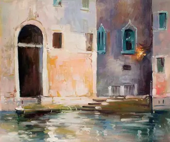 

Beautiful City Scence Oil Painting for Office Home Decoration Venice, 1903 John Singer Sargent Wall Art Hand Made