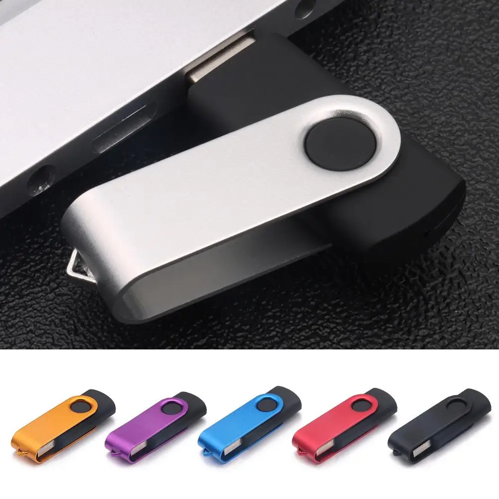 Флэш-накопитель большой емкости 64 м 128 256 512 М вращающийся на высоте USB 2 0