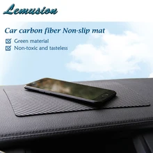 Авто-Стайлинг 1X автомобиля нескользящий коврик из ПВХ трубы из углеродного волокна для Kia rio Ceed Sportage Fiat 500 Lifan X60 Ssangyong kyron автомобильные аксессуары