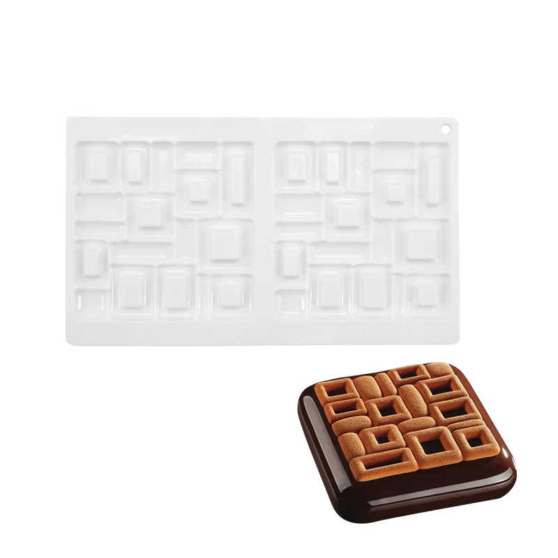 Silicone Baking Tools Irregular Shape Cake Mold For Frozen Fondant Chocolate Mousse Cakes Mould Sugar Decorating Tool | Дом и сад