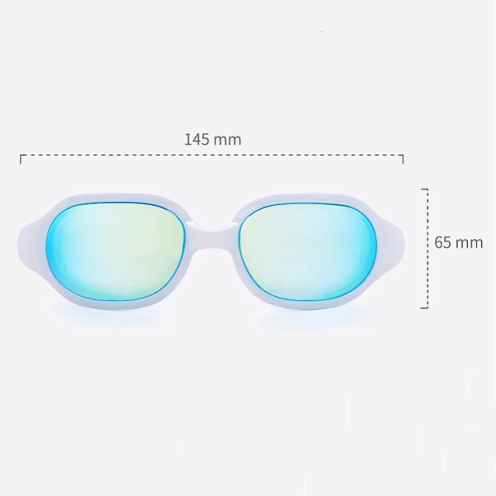 new Swimming Goggles Glasses Unisex Plating Waterproof Anti-fog Swimming Glasses UV Protection Diving Eyewear