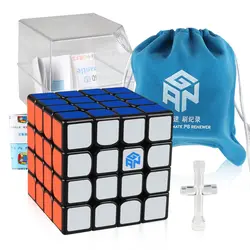 D-FantiX Ган 460 м 460 м 4x4x4 кубик рубика Магнитная Скорость Cube Professional 4*4 gan460 M Magic Cube Puzzle Непоседа развивающие игрушки подарок