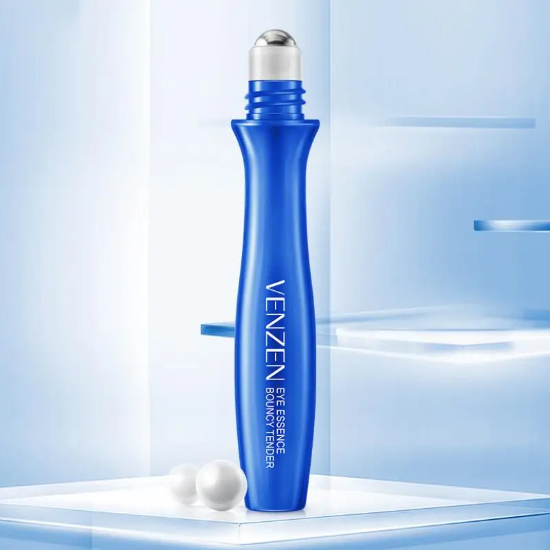 Eye Serum Hyaluronic Acid Roll-on Moisturizing Firming Anti Wrinkle Anti-Dark Circle Remove Puffiness Bags Eye Essence Care